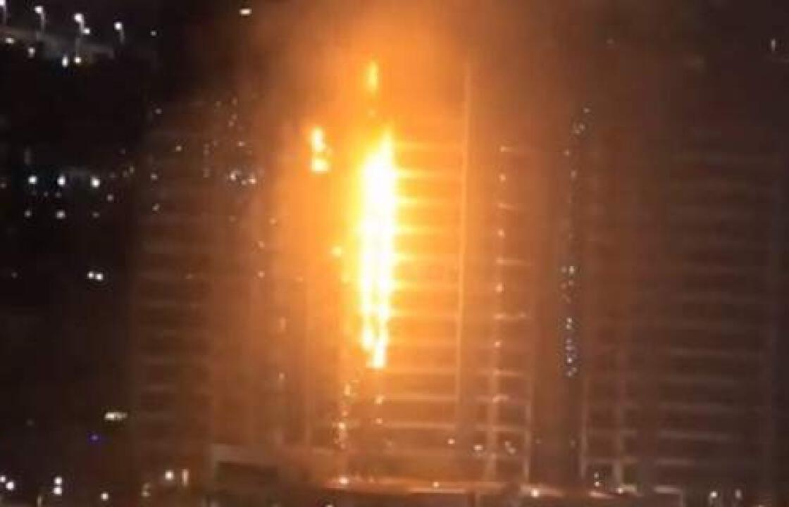 Πυρκαγιά κατέκαψε ουρανοξύστη στο Ντουμπάι. ΦΩΤΟ και ΒΙΝΤΕΟ
