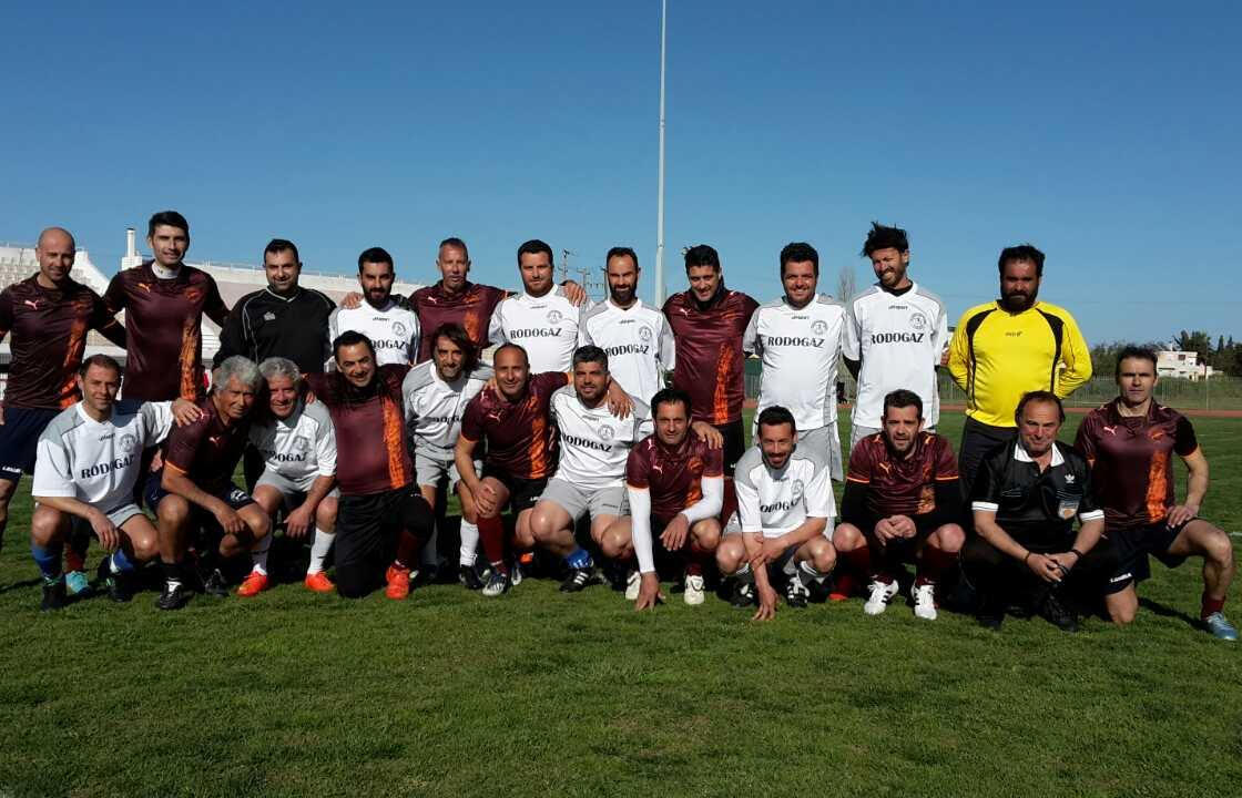 3 -2 έληξε ο φιλικός αγώνας βετεράνων ΑΕ ΚΩΣ - ΑΕΡ ΑΦΑΝΤΟΥ. Δηλώσεις Καϊσερλη - Εγγλέζου