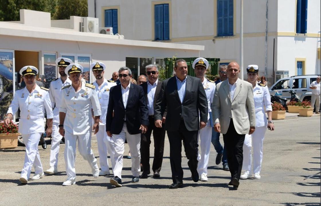 Τα εγκαίνια του ξενώνα στελεχών του Πολεμικού Ναυτικού στη Λέρο