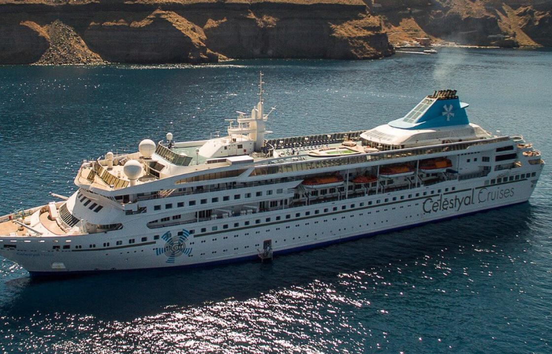 Στην Κω με 710 επιβάτες, το ελληνόκτητο κρουαζιερόπλοιο celestyal nefeli
