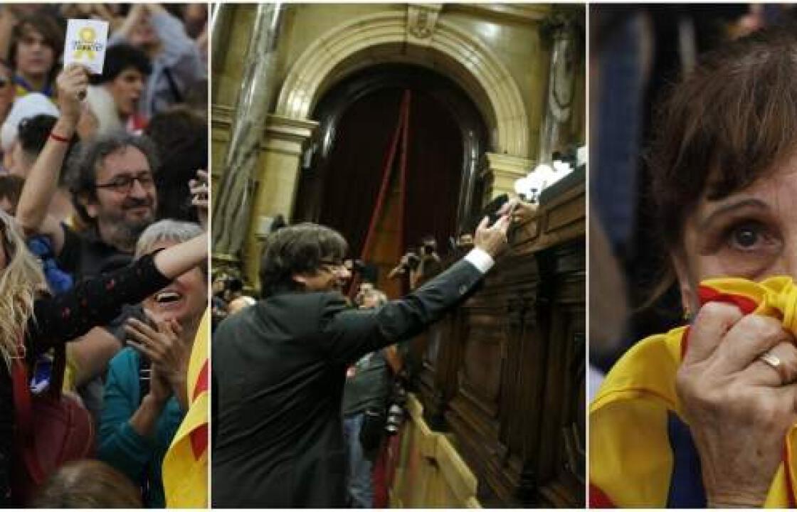 Την ανεξαρτησία της Καταλονίας από την Ισπανία κήρυξε η τοπική βουλή