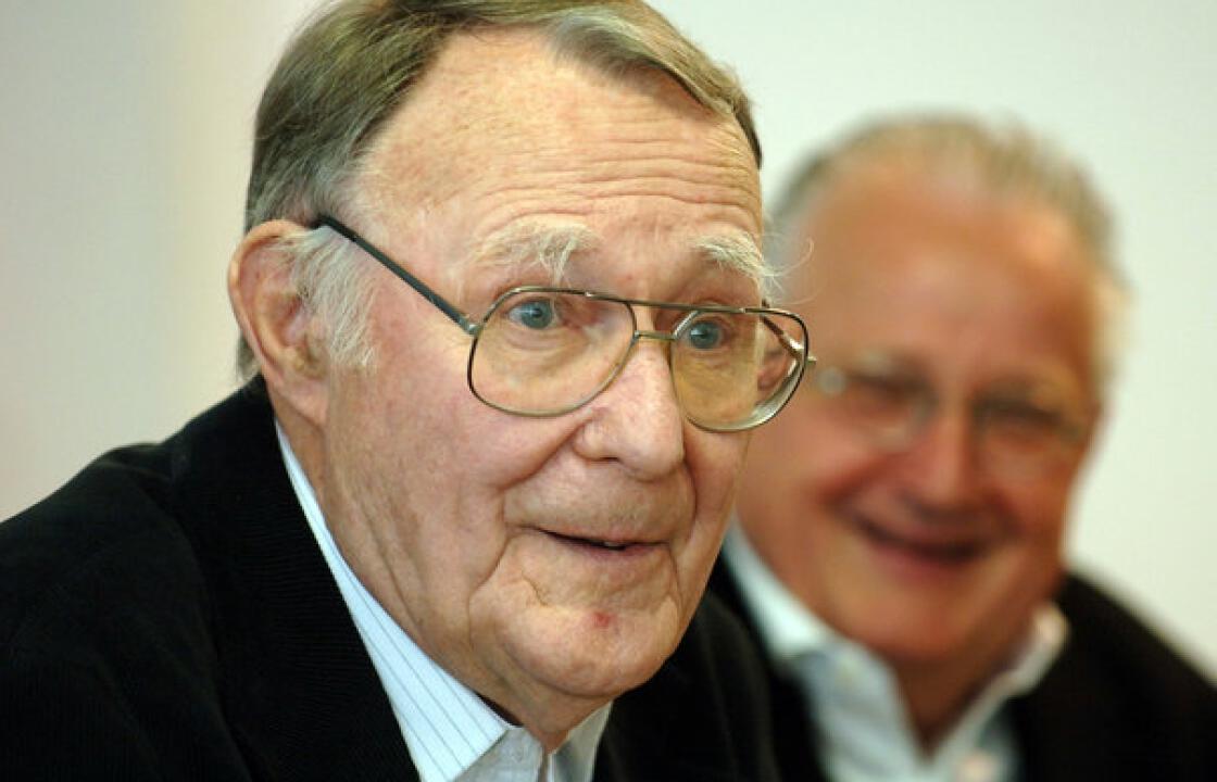 Πέθανε ο Ingvar Kamprad, o ιδρυτής του ΙΚΕΑ, σε ηλικία 91 ετών