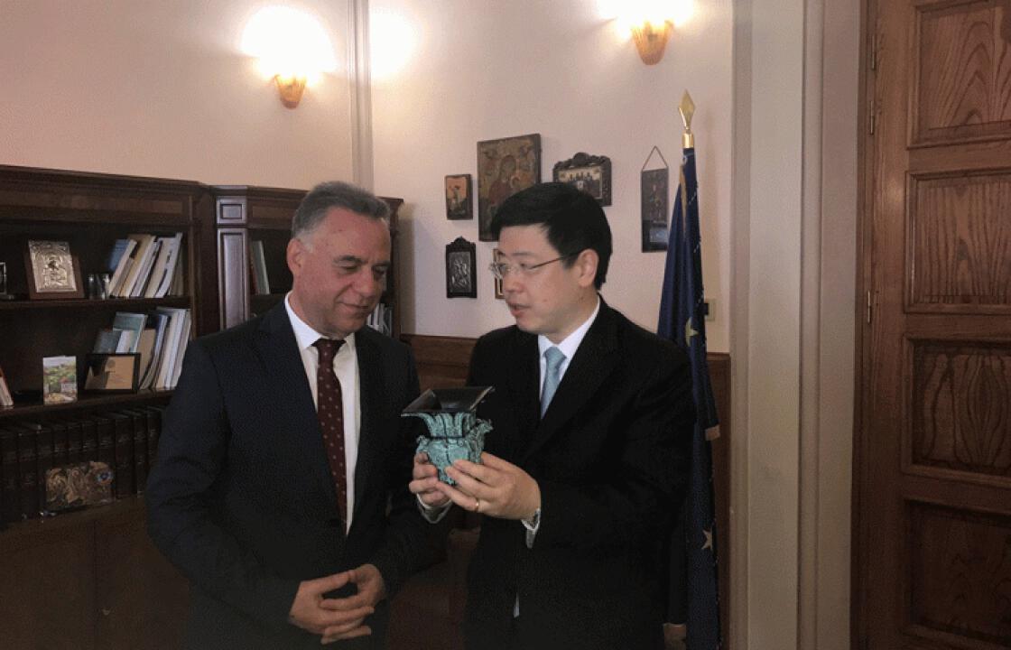 Συνάντηση τη Δευτέρα του Δημάρχου Κω κ. Γιώργου Κυρίτση στην Αθήνα με τον πρέσβη της Κίνας