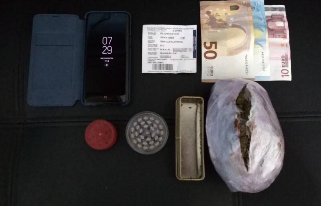 Συνελήφθη 27χρονος για κατοχή και μεταφορά ναρκωτικών με σκοπό τη διακίνηση στην Κάλυμνο