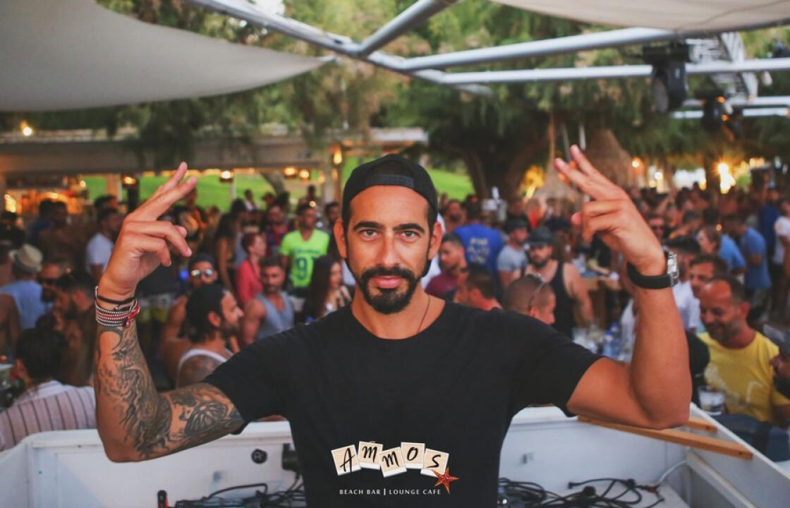 Δείτε φωτογραφίες από το party με τον Dj Junior Rush, στο Ammos Beach Bar