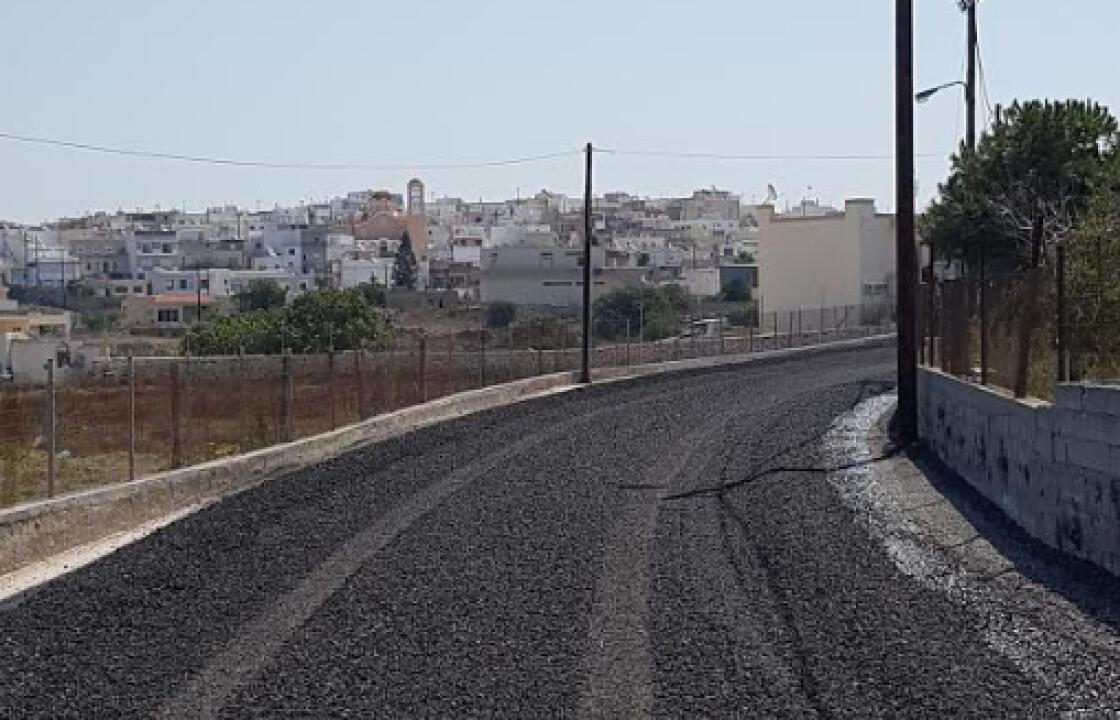 Ασφαλτοστρώσεις στην Κέφαλο - ΦΩΤΟ