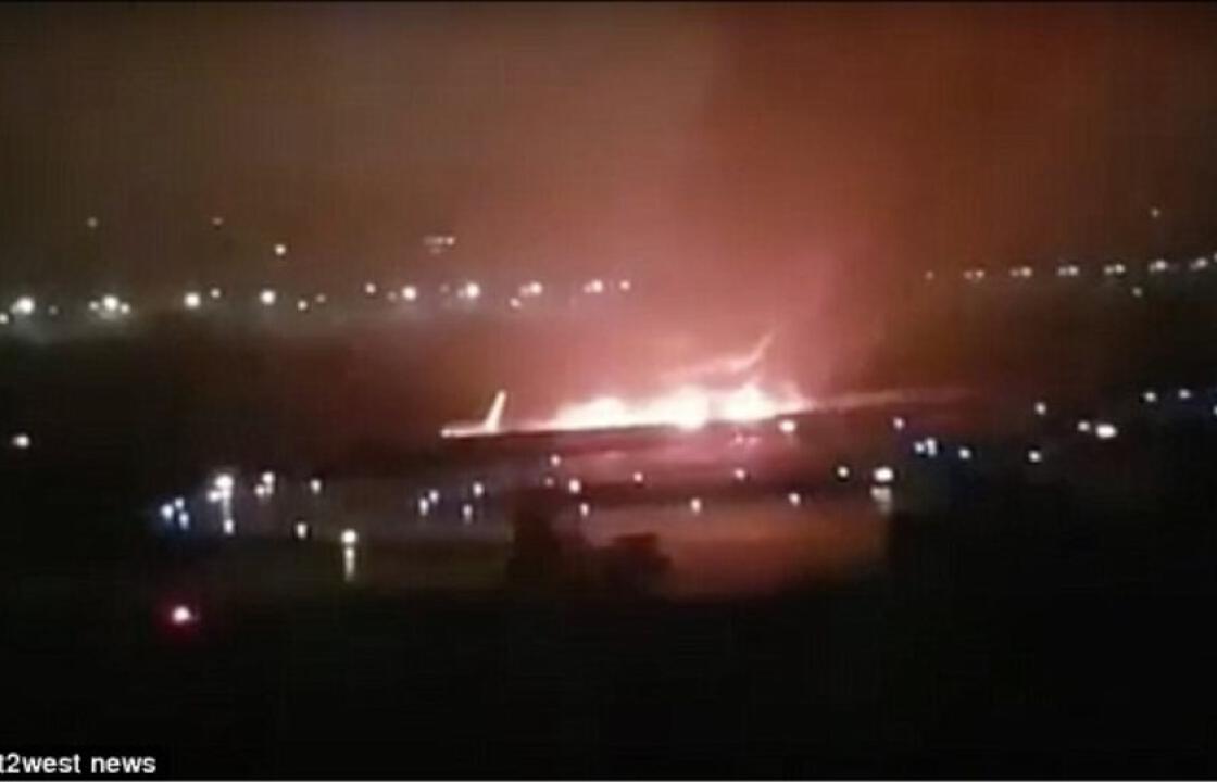 Διάσωση-θαύμα 170 ανθρώπων από φλεγόμενο αεροσκάφος στη Ρωσία. Βίντεο