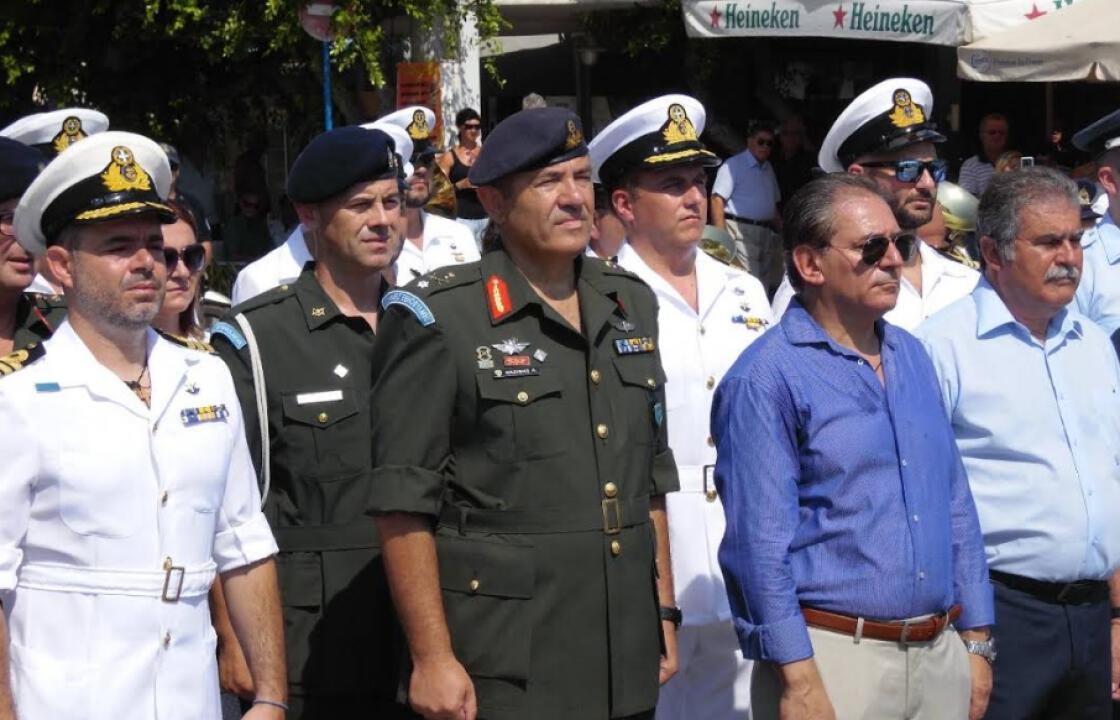 H 194η Επέτειος της Ναυμαχίας του Γέροντα. Ο Ι.Καρδαράς (Διοικητής ΝΑΣ ΚΩ) εκπροσώπησε τον Αρχηγό του ΓΕΝ - ΦΩΤΟ