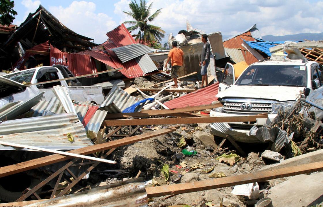 Τραγωδία: Σχεδόν 2.000 νεκροί και 5.000 αγνοούμενοί στην Ινδονησία από το τσουνάμι