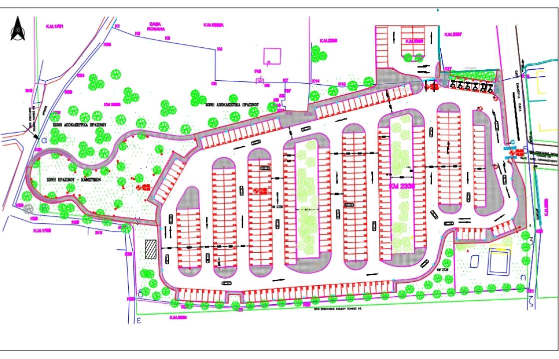 Δήμος Κω: Δημιουργία χώρου νέου πάρκινγκ 350 θέσεων πίσω από την Casa Romana
