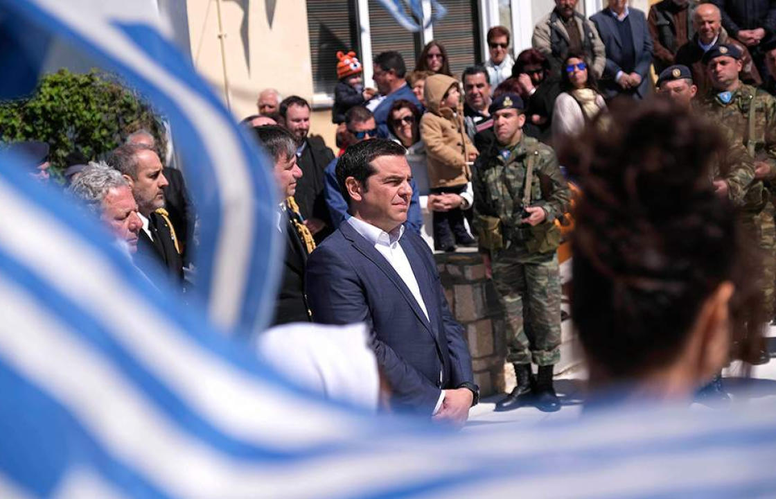 Τσίπρας από Αγαθονήσι: Τουρκικά μαχητικά ανάγκασαν σε ελιγμούς το ελικόπτερο στο οποίο επέβαινα