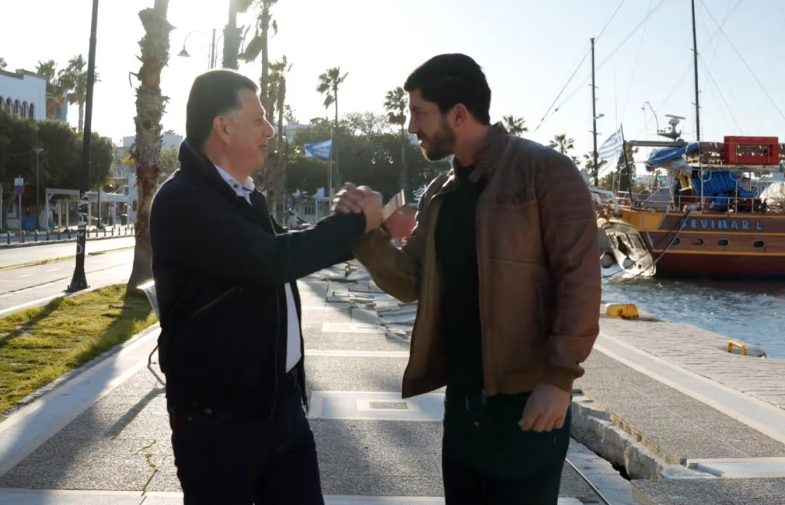 Ο Κώστας Ζαχαρός υποψήφιος με τον Θεοδόση Νικηταρά και την «Ισχυρή Κως» - Δείτε το βίντεο