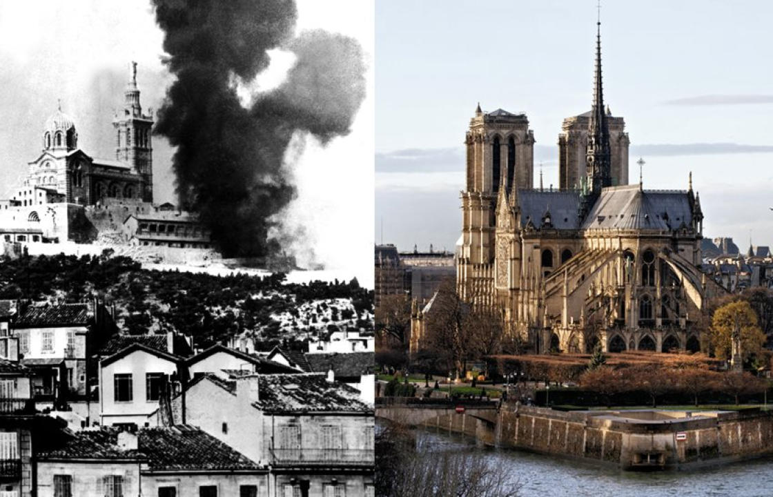 Παναγία των Παρισίων: 850 χρόνια ιστορίας στις φλόγες