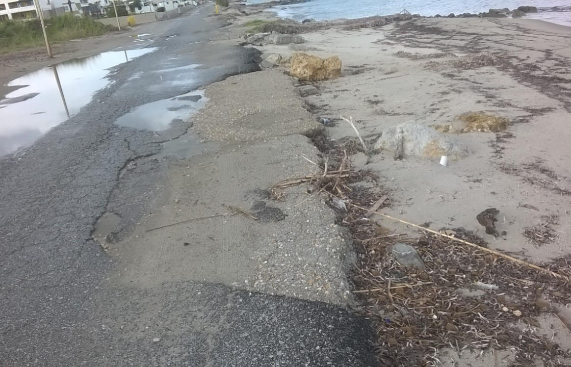 Γ. Κίτσης: Η διάβρωση των ακτών σε ΛΑΜΠΗ-ΤΙΓΚΑΚΙ-ΜΑΣΤΙΧΑΡΙ