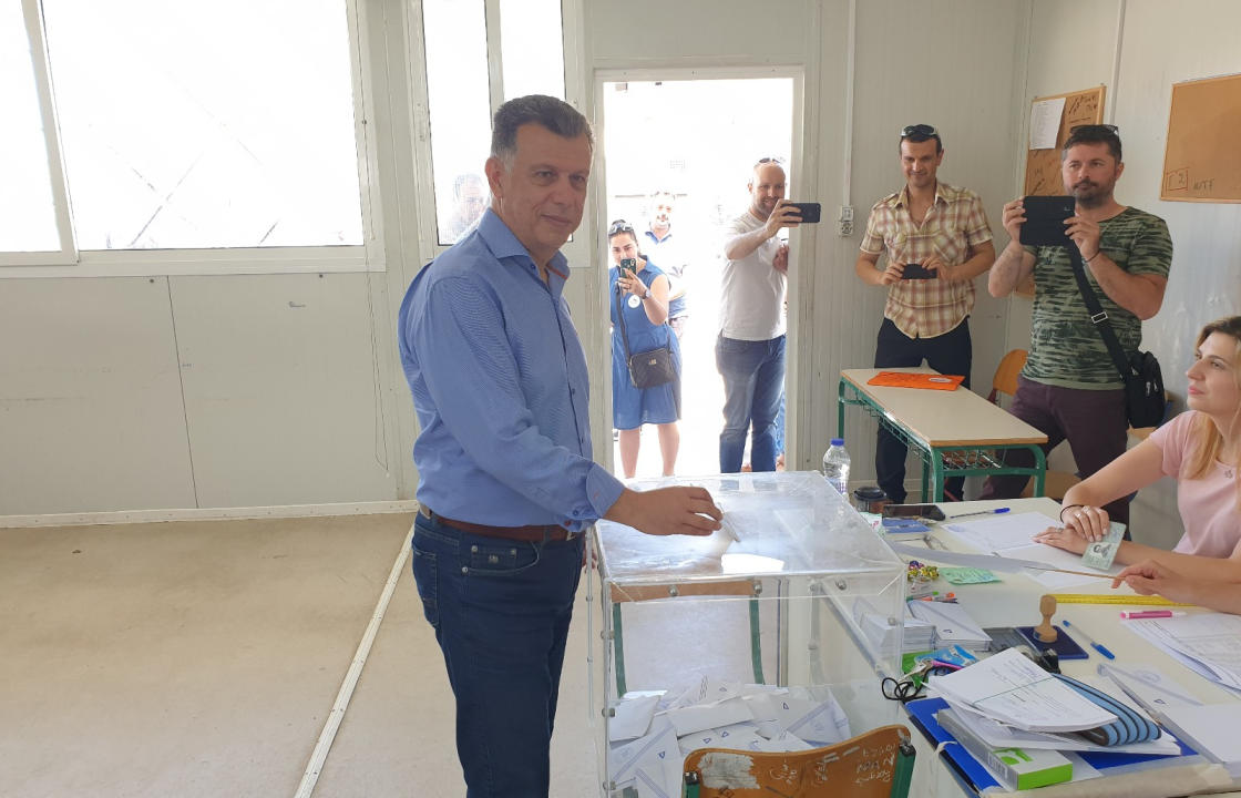 Ψήφισε στο Ζηπάρι ο  Θεοδόσης Νικηταράς