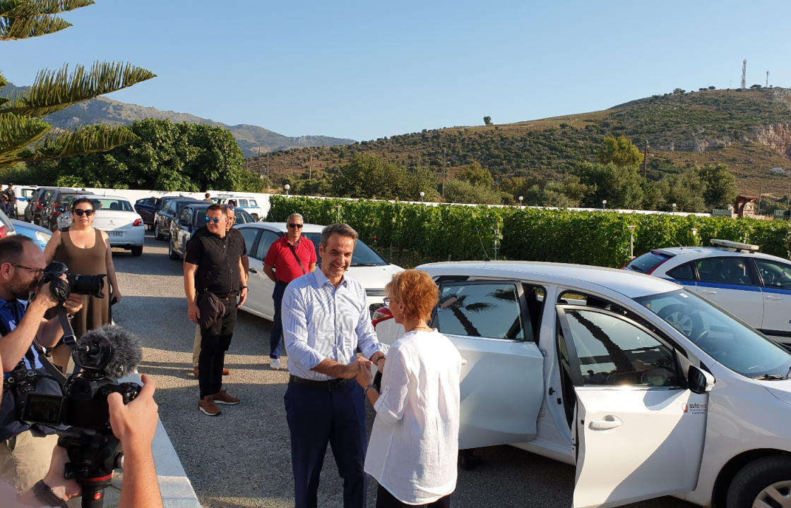Η συνάντηση Μητσοτάκη με φορείς στην Κω. ΦΩΤΟ &amp; ΒΙΝΤΕΟ