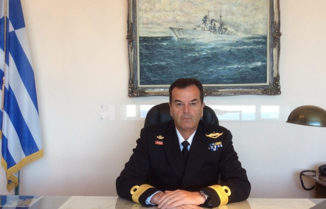 Στην Κω ο Διοικητής Ναυτικής Διοίκησης Αιγαίου Αρχιπλοίαρχος Ηλίας Ράπτης