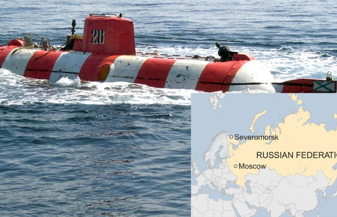 Φωτιά σε ρωσικό υποβρύχιο - 14 νεκροί