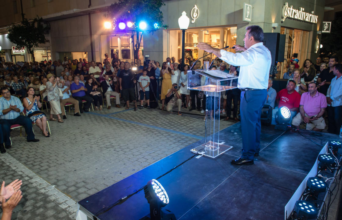 Μ. ΚΟΝΣΟΛΑΣ: «Ζητώ μια ψήφο καρδιάς, αγάπης και εμπιστοσύνης»