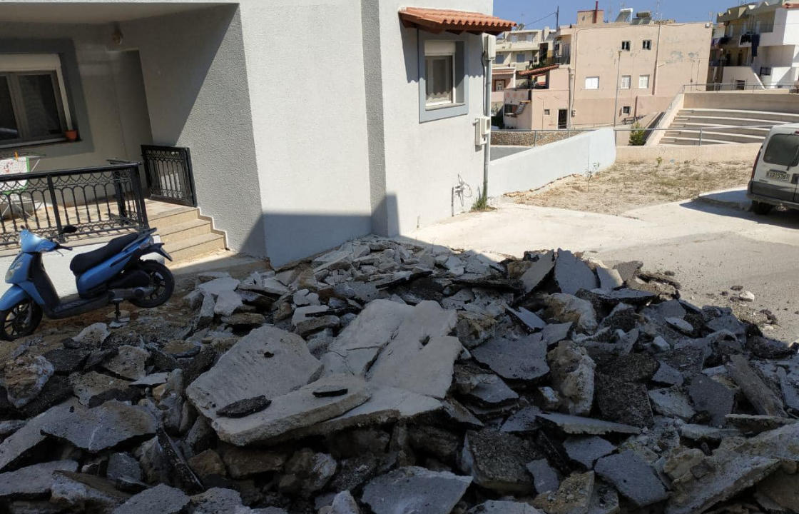 “Άλλο ένα έργο της δημοτικής αρχής Κυρίτση ξεκίνησε.” -Ανάπλαση από πλατεία Αγίας Τριάδας ως πλατεία Τσιγκούρας στην Κέφαλο