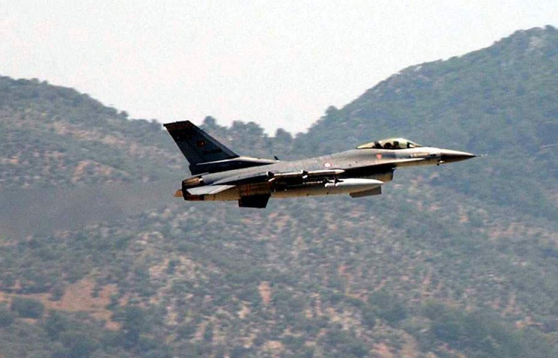 Υπερπτήσεις τουρκικών F-16 πάνω από Στρογγυλό και Πλάκα