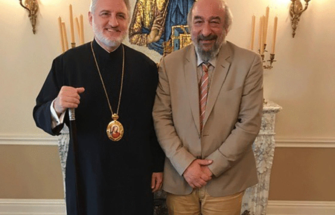 Συνάντηση Νικητιάδη με τον νέο Αρχιεπίσκοπο Αμερικής