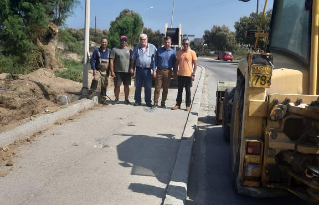 Δήμος Κω: Επισκευή του δικτύου ηλεκτροφωτισμού στο Μαρμάρι