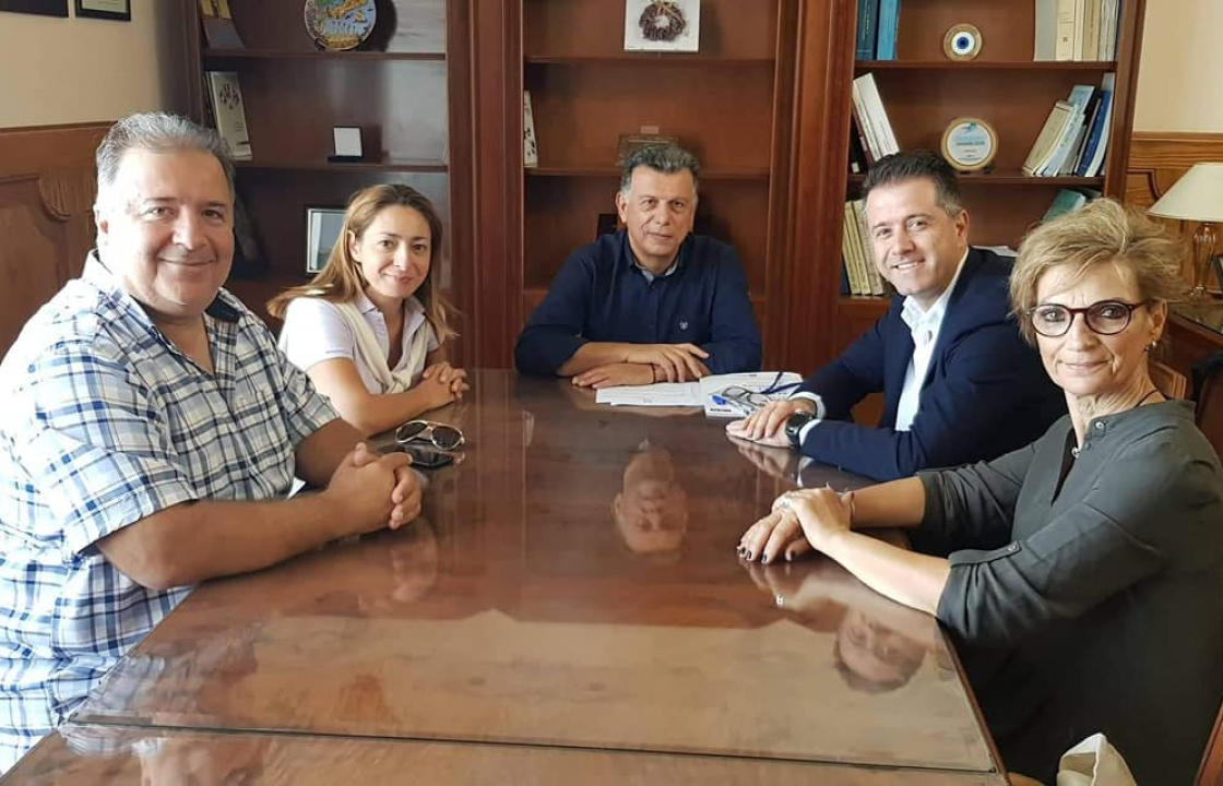 Συνάντηση του Δημάρχου Κω με τον Πρόεδρο της Πανελλήνιας Ομοσπονδίας Ξενοδόχων