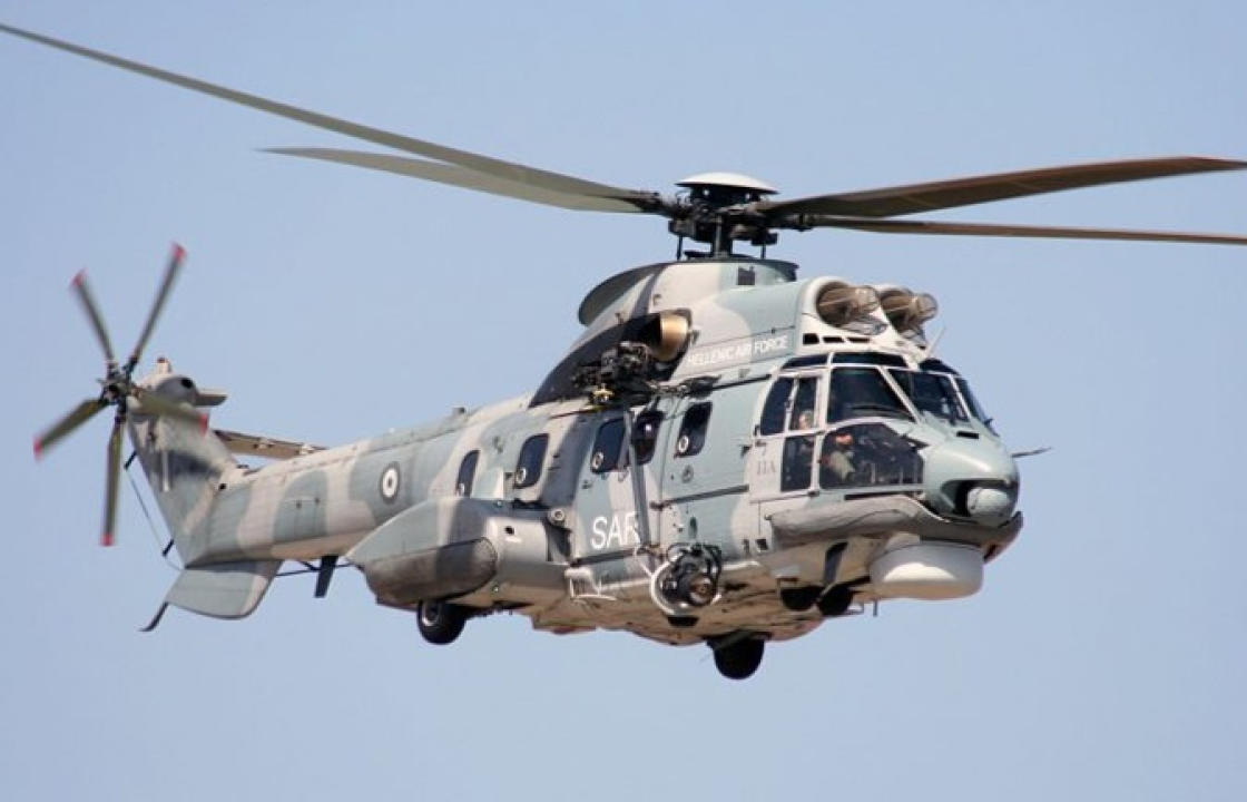 Αερομεταφορά 3 ασθενών από Λέρο και Ρόδο με Super Puma της ΠΑ