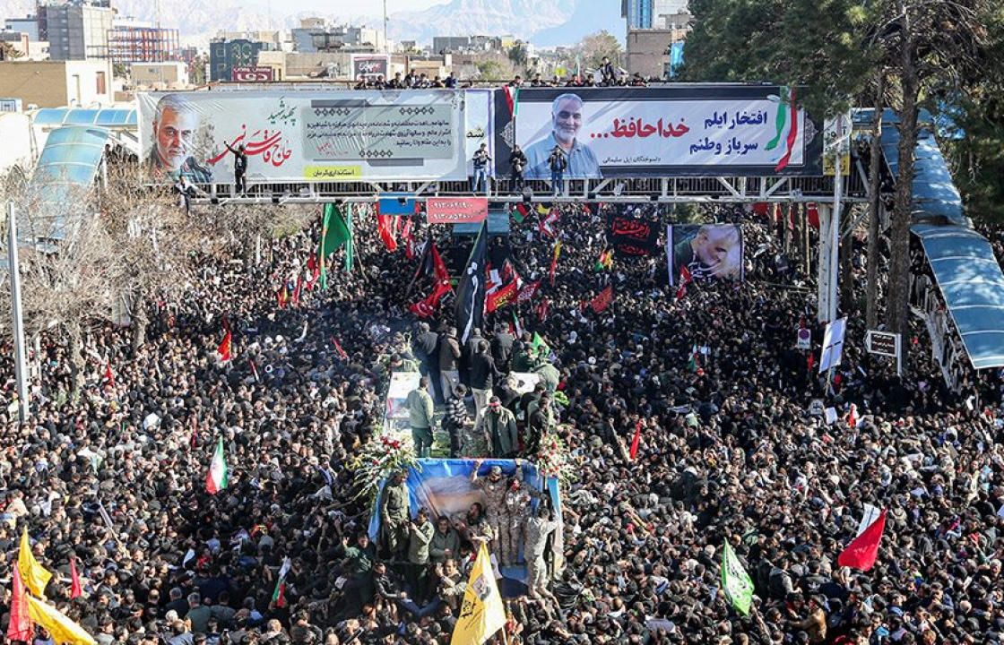 Ιράν: Ποδοπατήθηκαν στην κηδεία του Σουλεϊμανί - 35 νεκροί και περισσότεροι από 40 τραυματίες