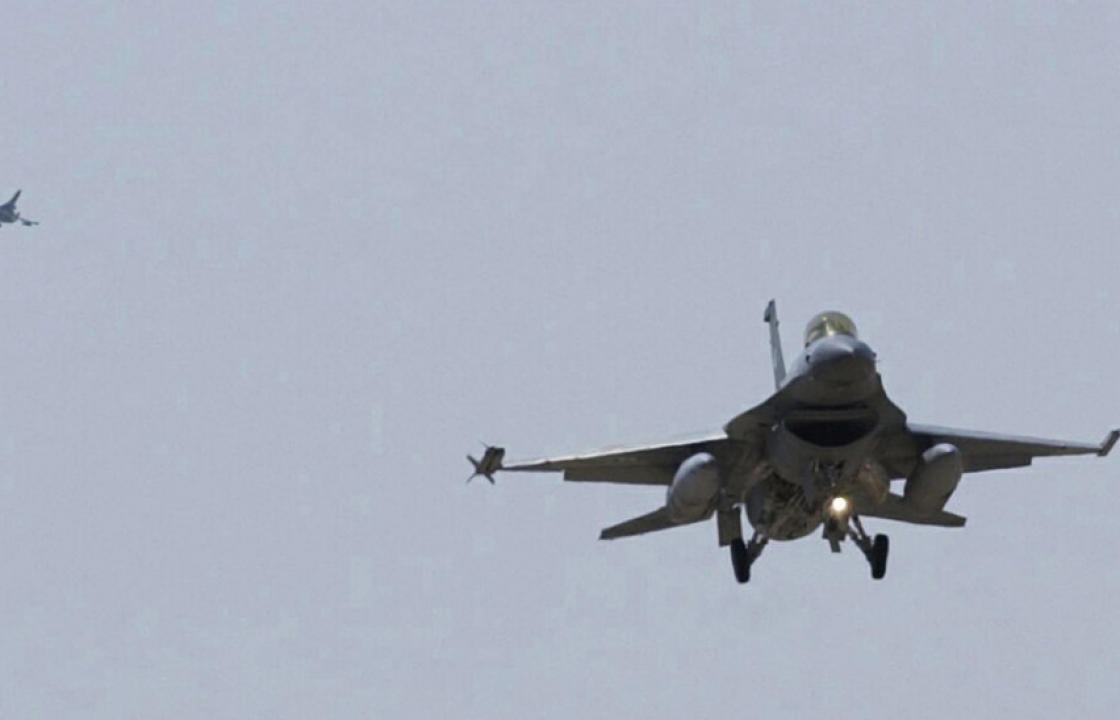 Υπερπτήση τουρκικών F-16 πάνω από τη νήσο Ρω