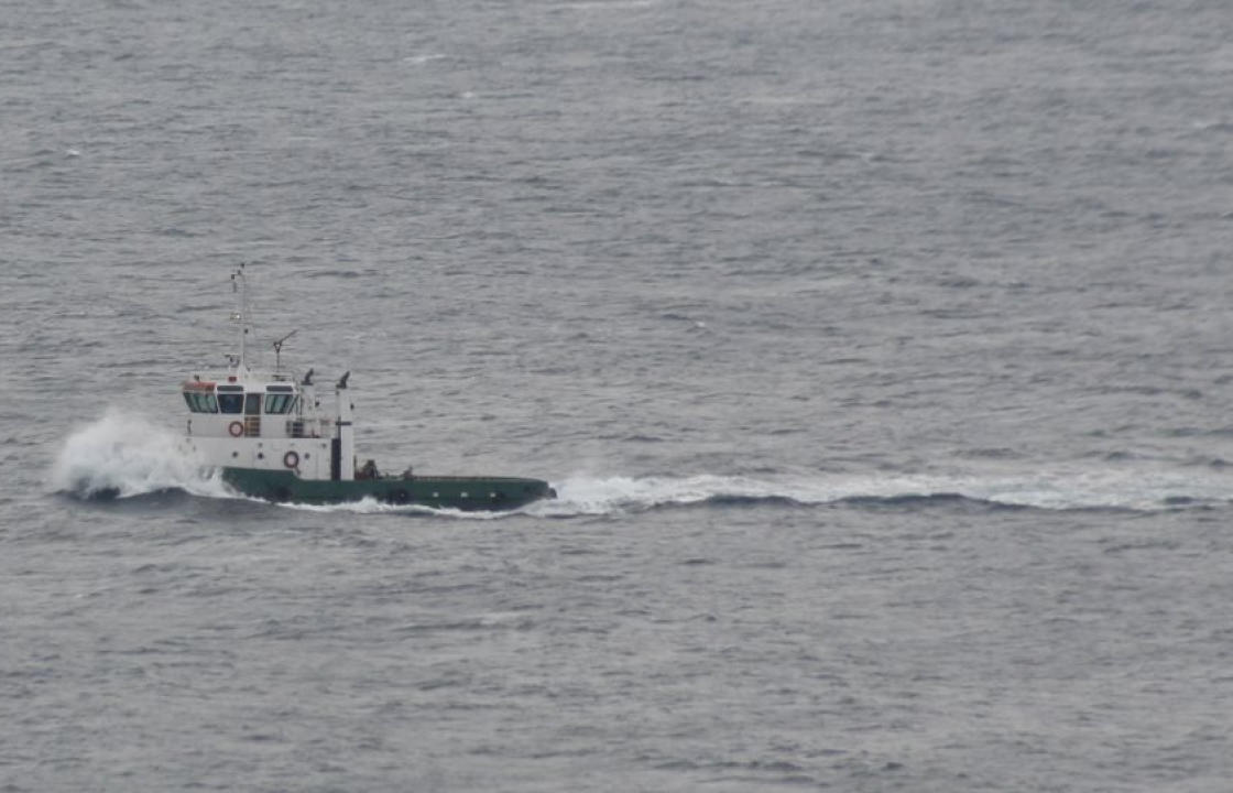 Ρυμουλκείται στην Κάλυμνο φορτηγό πλοίο που έμεινε ακυβέρνητο λόγω μηχανικής βλάβης
