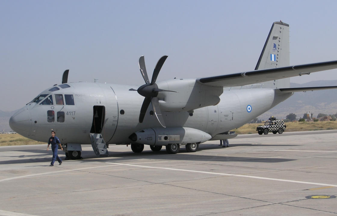 Μεταφορά ασθενούς με C-27J της Πολεμικής Αεροπορίας, από την Κω στην Ελευσίνα