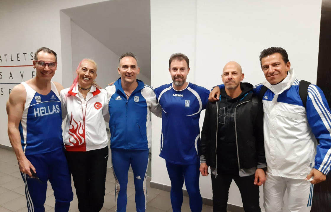 Τίμησαν το εθνόσημο, με 11 Χρυσά και 2 Χάλκινα, οι Κώοι αθλητές στους 5ους Βαλκανικούς Αγώνες Κλειστού Στίβου Διαχρονικών Αθλητών