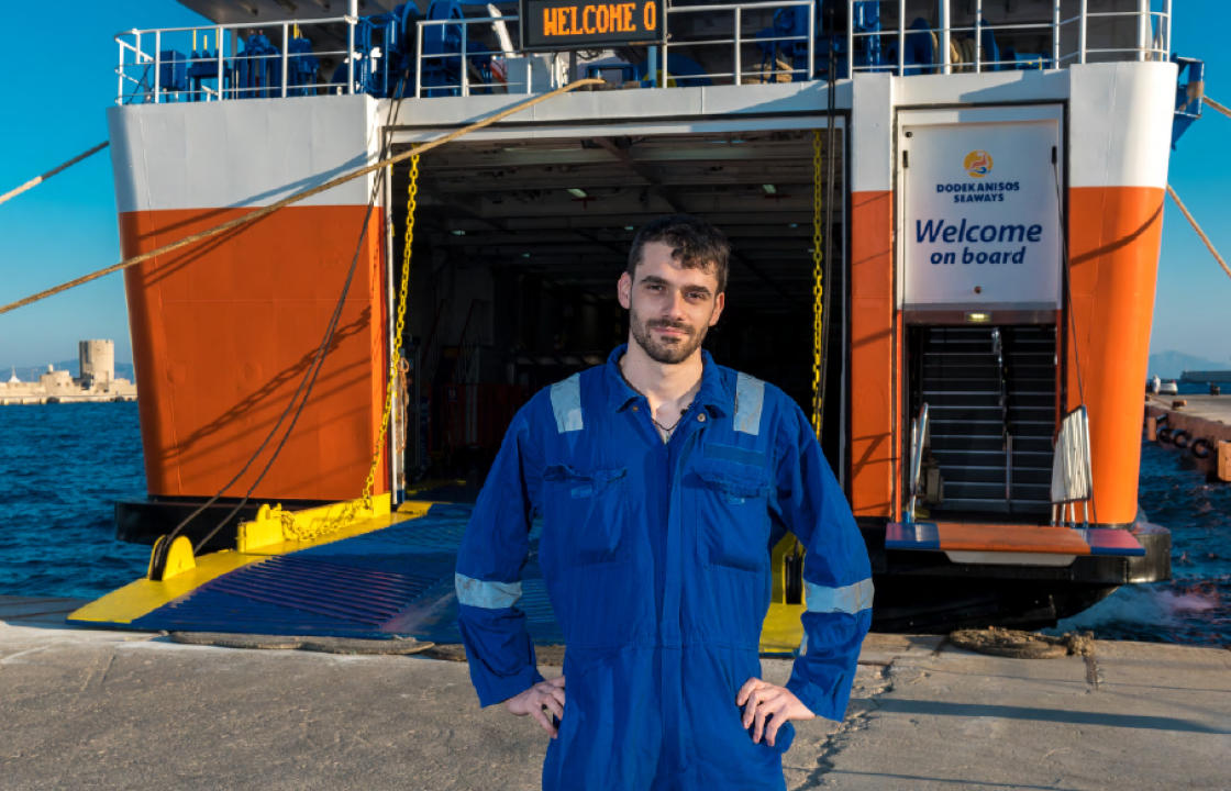 Η Dodekanisos Seaways πενθεί το θάνατο του μηχανικού της, Μιχάλη Παυλή