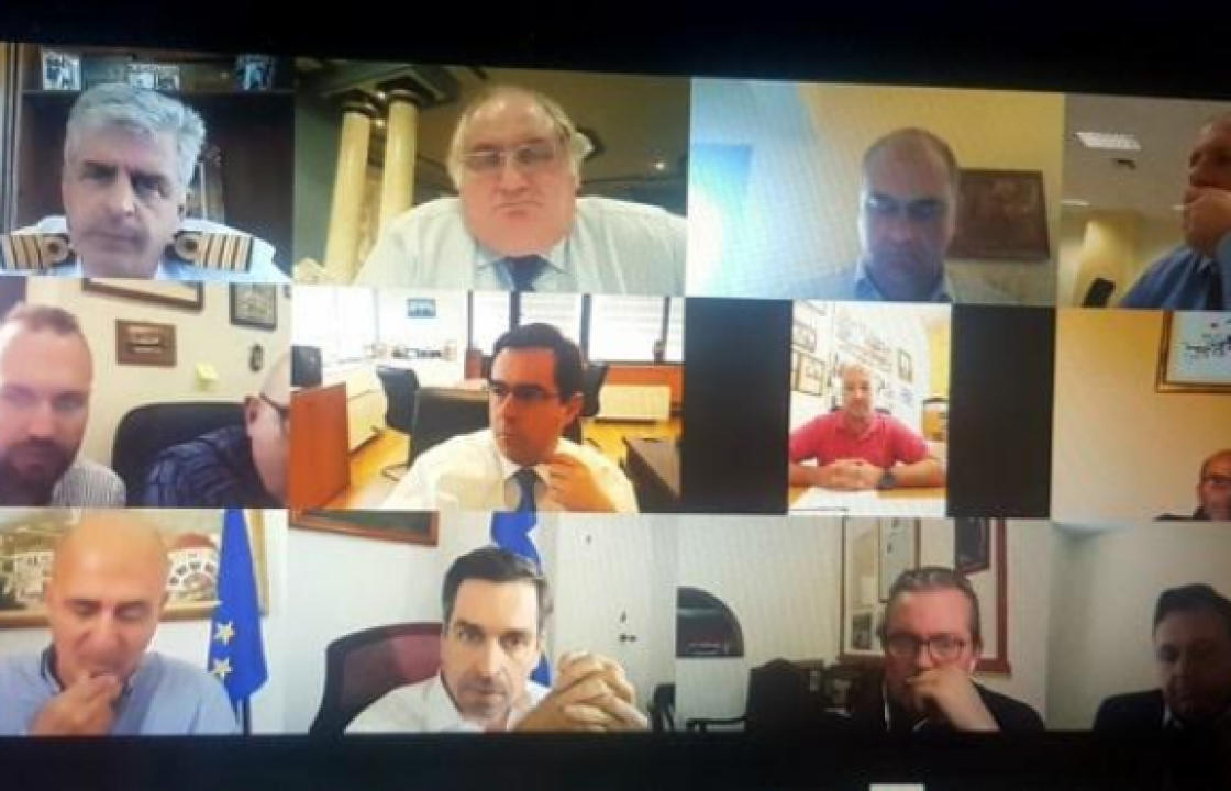 Η τηλεδιάσκεψη του Δημάρχου Λέρου με τη Δημοτική Επιτροπή Μεταναστευτικού και τον Υπουργό Μετανάστευσης & Ασύλου