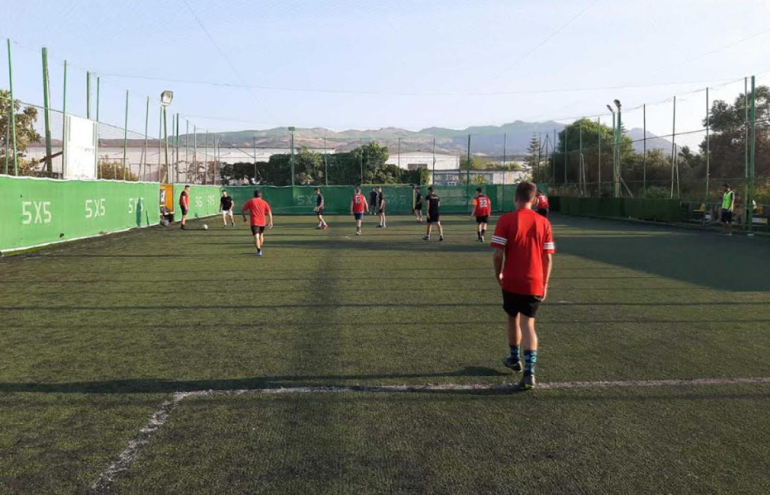 Ξεκίνησε το 10ο καλοκαιρινό τουρνουά 5×5, στο mini soccer club των αδελφών Καΐσερλη