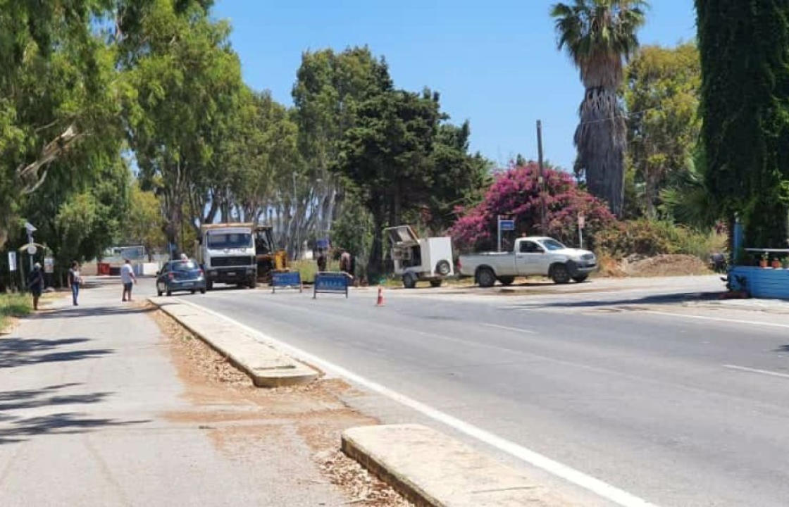 Ζημιά σε κεντρικό αγωγό της ΔΕΥΑΚ στο Ψαλίδι