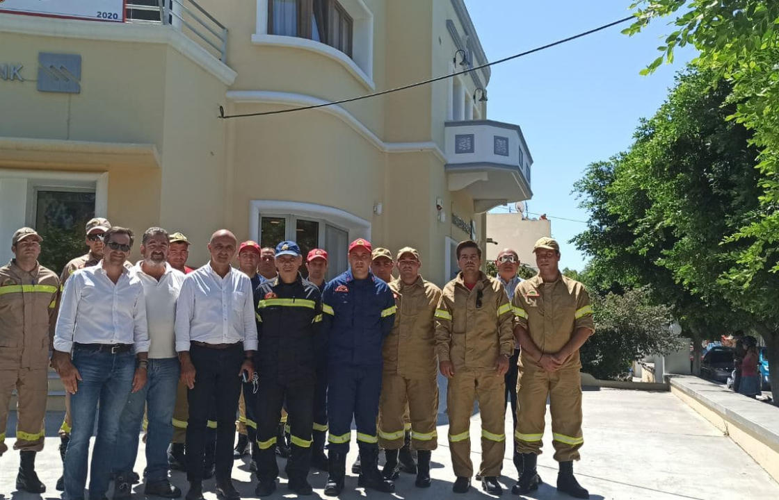 Ιδρύθηκε και λειτουργεί το Εποχικό Πυροσβεστικό Κλιμάκιο Λέρου