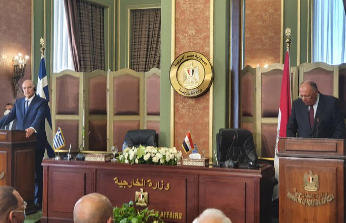 Ελλάδα και Αίγυπτος συμφώνησαν στην οριοθέτηση ΑΟΖ: Υπέγραψαν Δένδιας και Σούκρι-  Δηλώσεις Δένδια