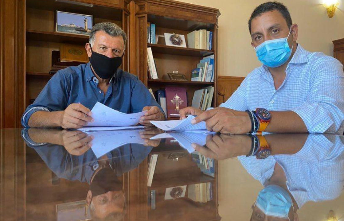 Αυτή είναι η προγραμματική σύμβαση μεταξύ Δήμου Κω & ΤΕΕ Δωδεκανήσου για την έκταση των 70 στρεμμάτων στην παραλία του Ναυτικού Ομίλου