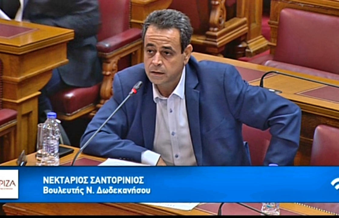 Ν. Σαντορινιός: Θεσμική και Ιστορική Εκτροπή η μη συμπερίληψη της Χώρας Καλύμνου στην απογραφή της ΕΛΣΤΑΤ του 2011. Η Πολιτεία οφείλει έστω και αργά να επανορθώσει