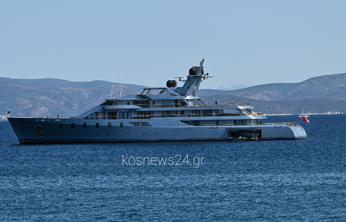 To yacht του τρίτου πλουσιότερου ανθρώπου της Ρωσίας, στο λιμάνι της Κω - Δείτε φωτογραφίες από το PACIFIC