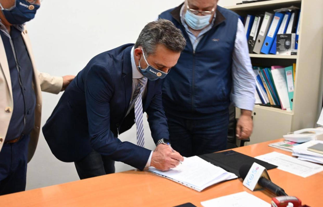 Ροταριανός Όμιλος Κω: Η Πέμπτη 8 Οκτωβρίου 2020 αποτέλεσε την πιο σημαντική ημέρα στην ιστορία του Ροταριανού Ομίλου της Κω