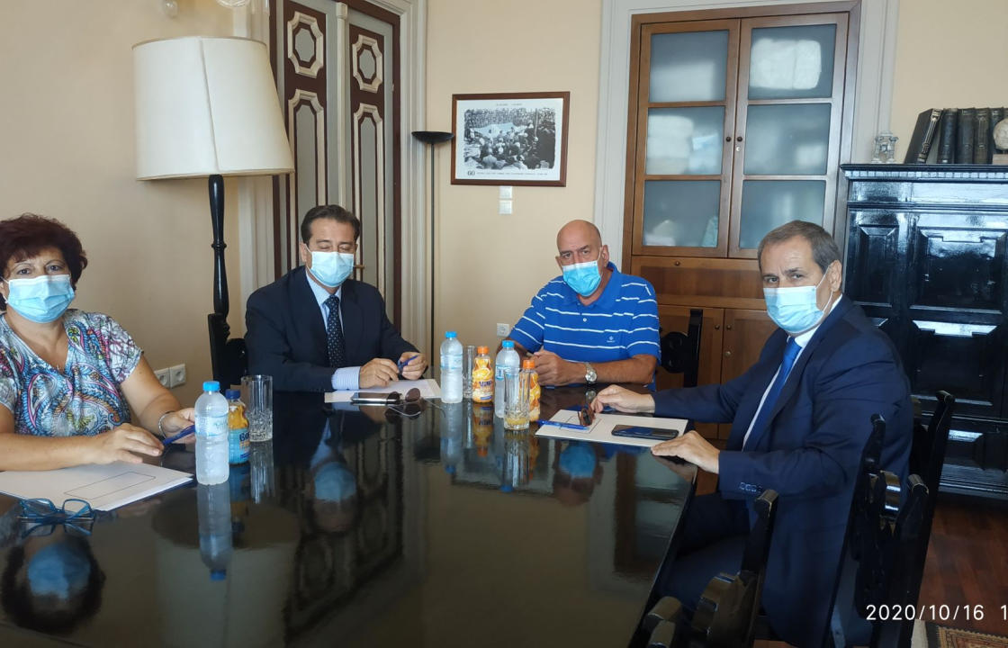 Συνάντηση του  Επάρχου Κω-Νισύρου με εκπροσώπους του Πανελλήνιου Ιατρικού Συλλόγου