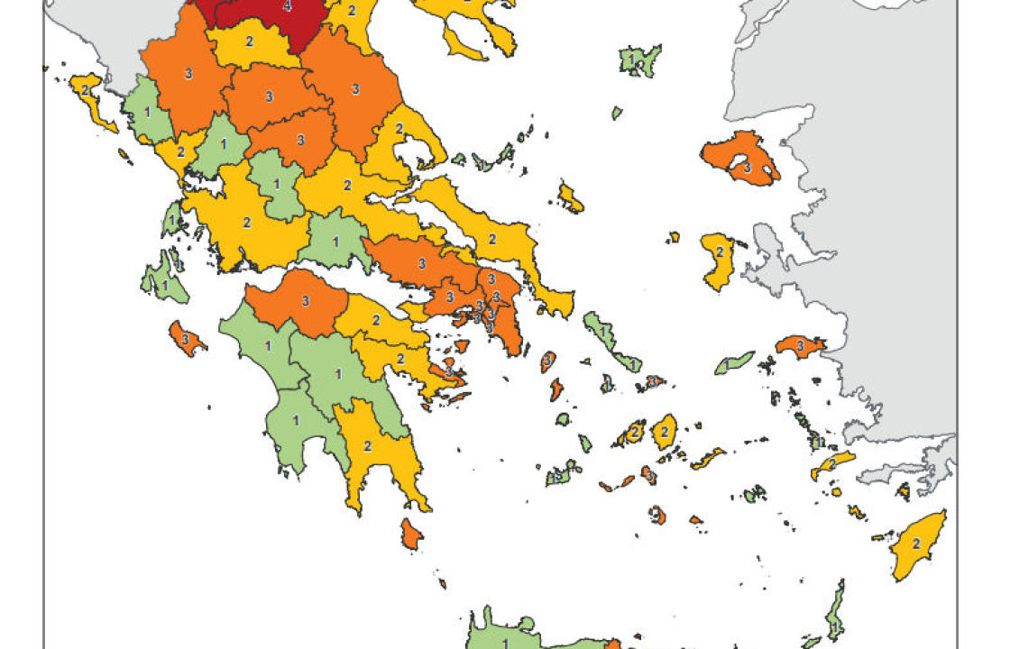 5 κρούσματα COVID-19 ανακοινώθηκαν τις τελευταίες 7 ημέρες στην Περιφερειακή Ενότητα Κω