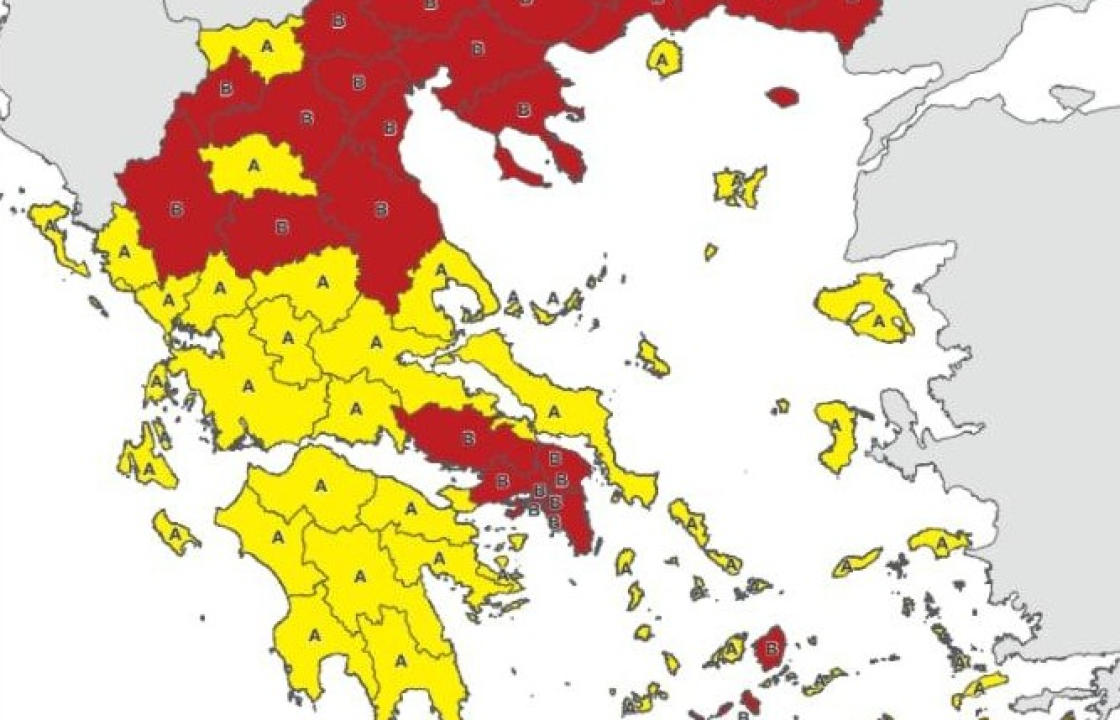 Κορωνοϊός: Σε τρεις ζώνες χωρίζεται η Ελλάδα