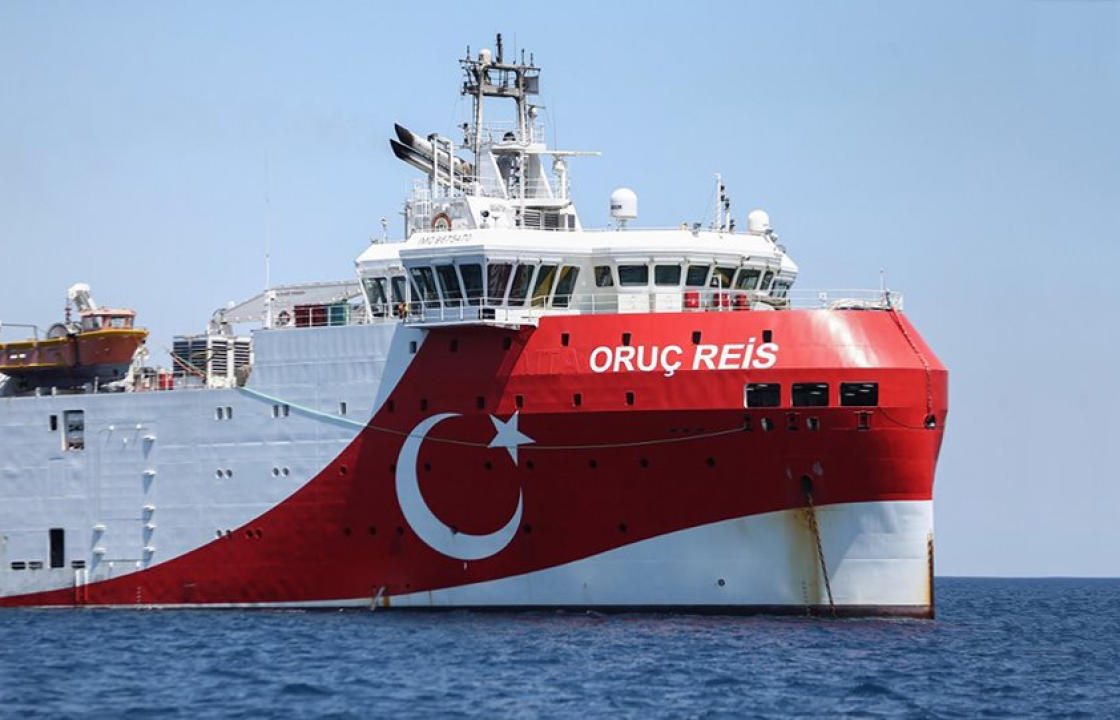 Προκαλεί η Τουρκία: Το Oruc Reis θα συνεχίσει τις σεισμικές έρευνες νότια  του Καστελλόριζου μέχρι τα μεσάνυχτα της 23ης Νοεμβρίου