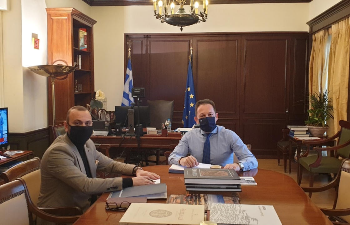 Συναντήσεις εργασίας του Δημάρχου Πάτμου στο Υπουργείο Εσωτερικών