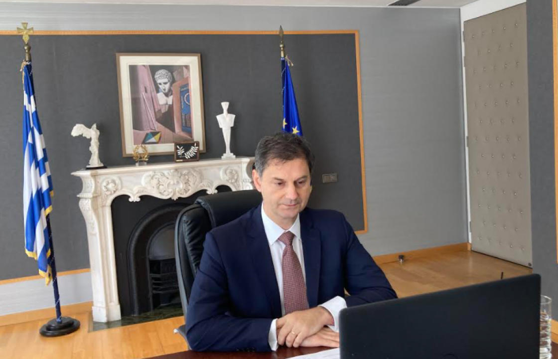 Προτάσεις του Υπουργού Τουρισμού κ. Χάρη Θεοχάρη για το άνοιγμα του τουρισμού στην έκτακτη άτυπη τηλεδιάσκεψη των Υπουργών Τουρισμού της ΕΕ